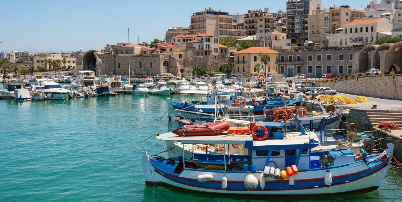 Koules Sea View City Apartment Heraklion  Luaran gambar